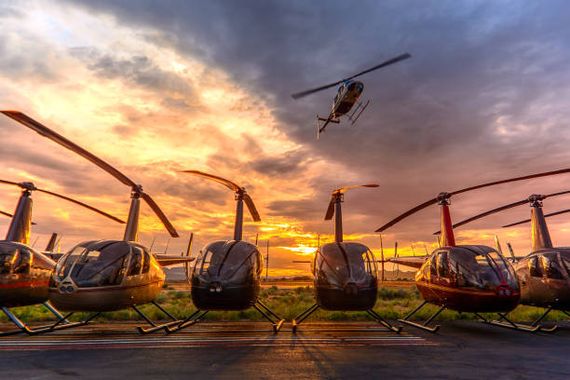 Robinson Helicopter Service Center with four Factory trained and Certified technicians
