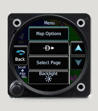 Garmin GI 275 Knob or Touchscreen Operation for your choice in operation - Update your Aircraft Panel at Angelo Precision Aircraft at San Angelo, TX 